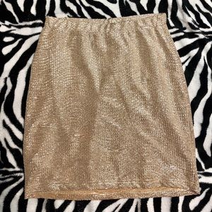 H&m sparkle skirt